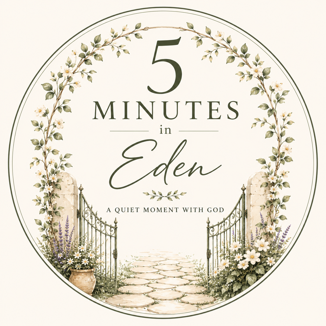 5 Minutes in Eden - A Mini Coloring Devotional