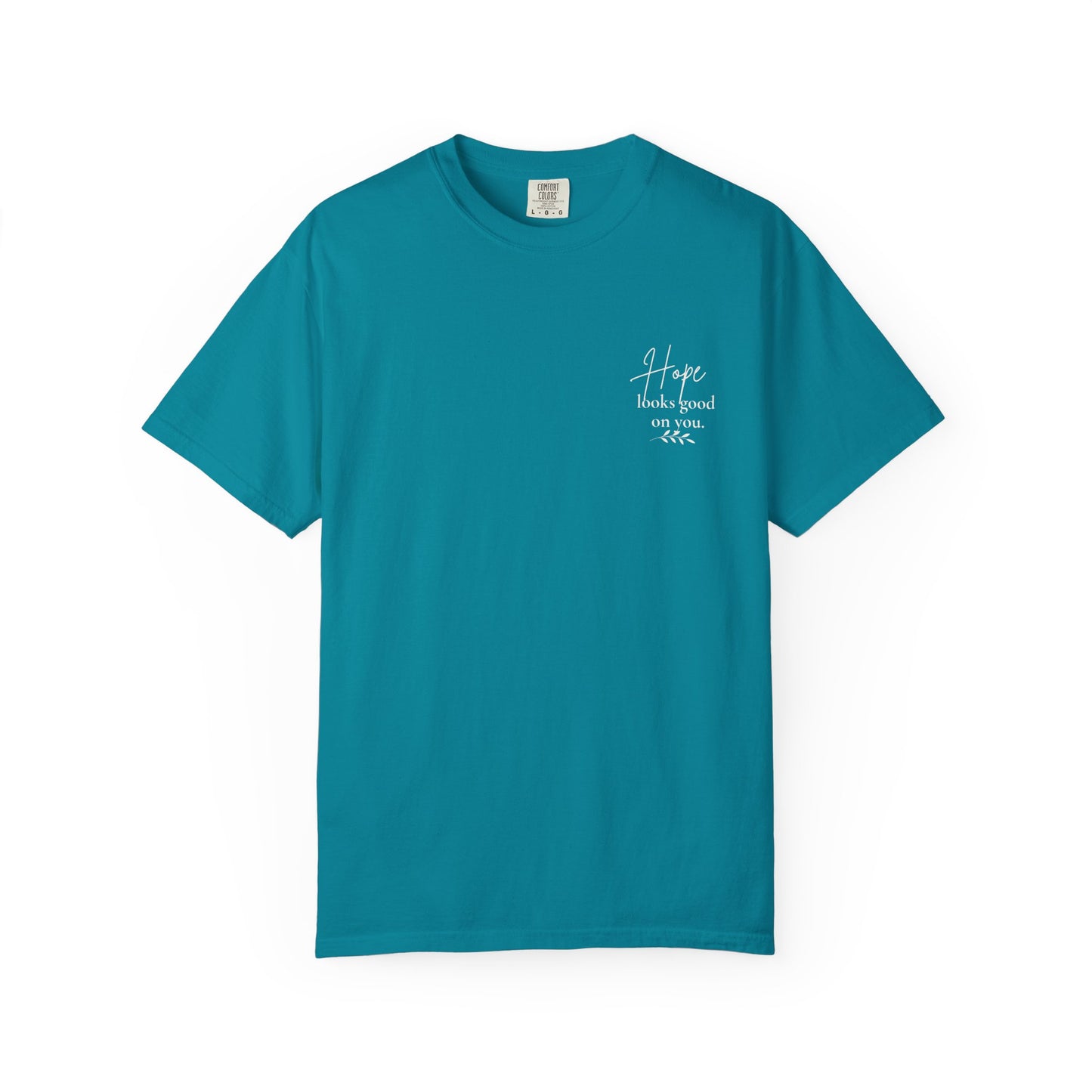 Hope Floral Tee- Hope looks good on you.