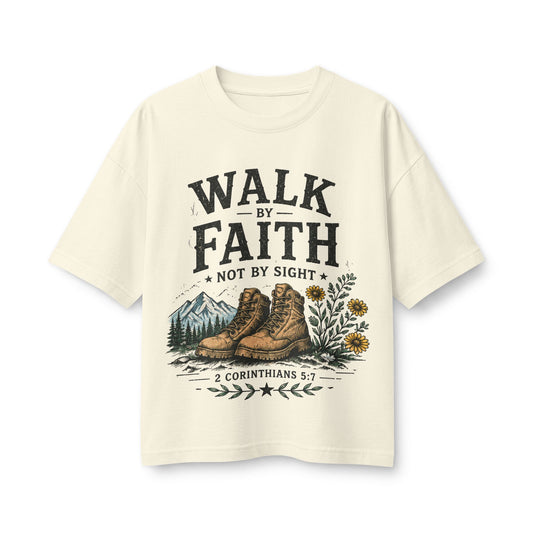 Walk by Faith Women’s Tee -  2 Corinthians 5:7
