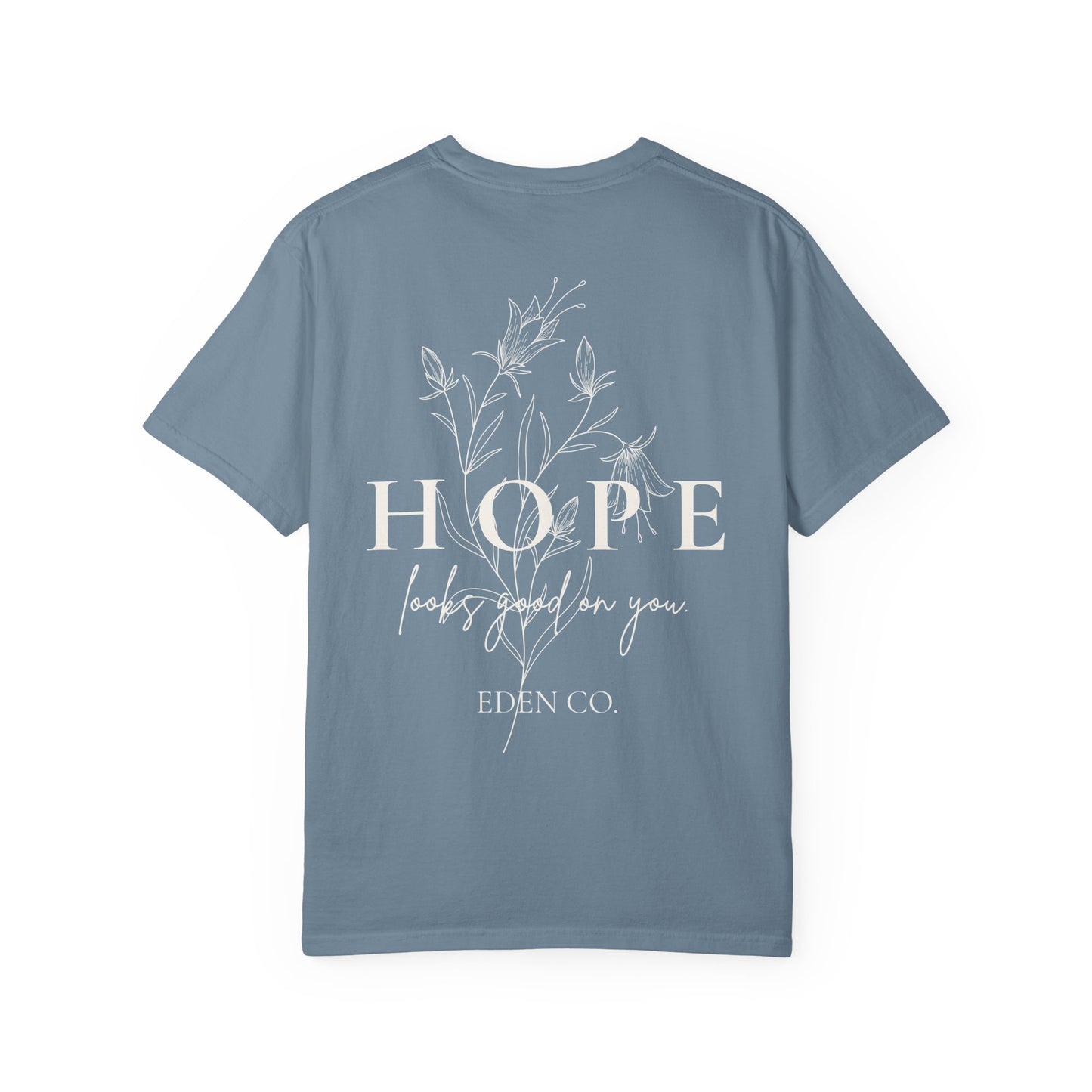Hope Floral Tee- Hope looks good on you.