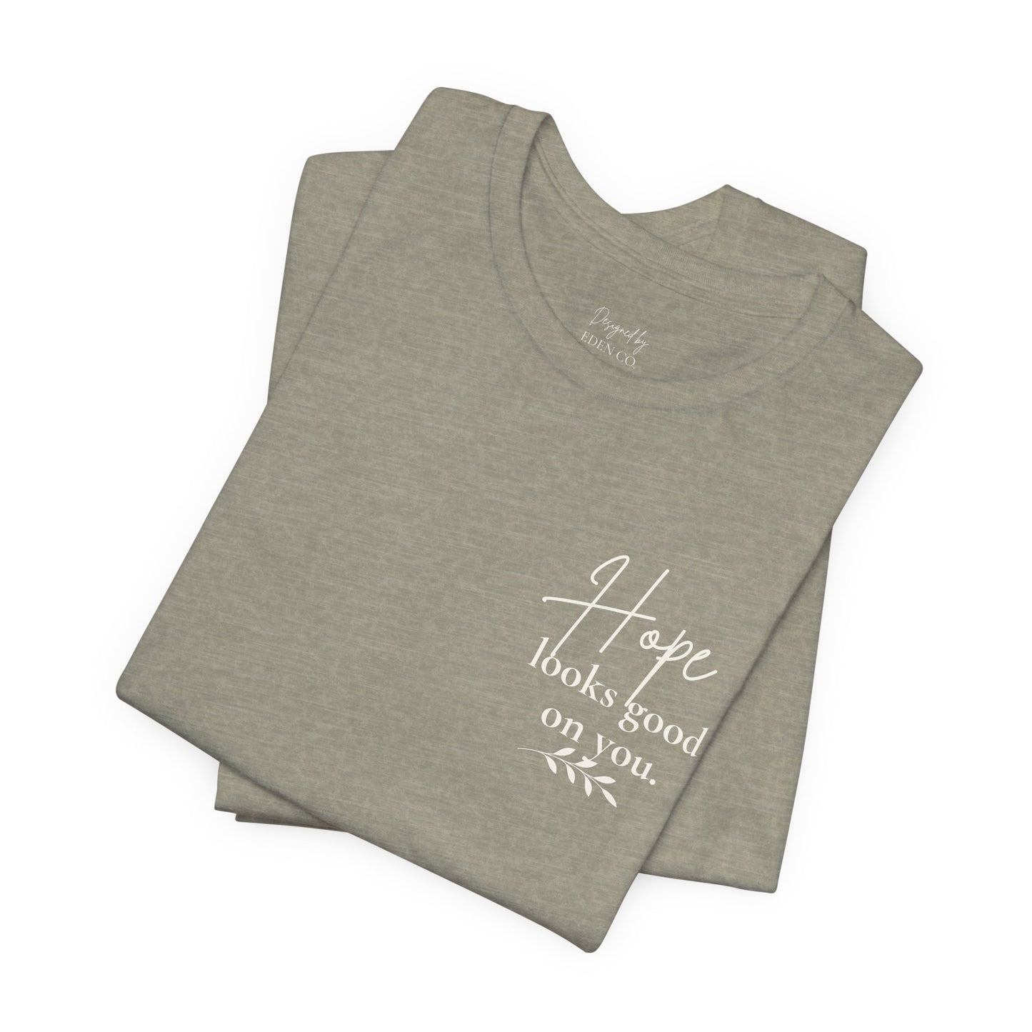 Hope Floral Tee — Hope looks good on you