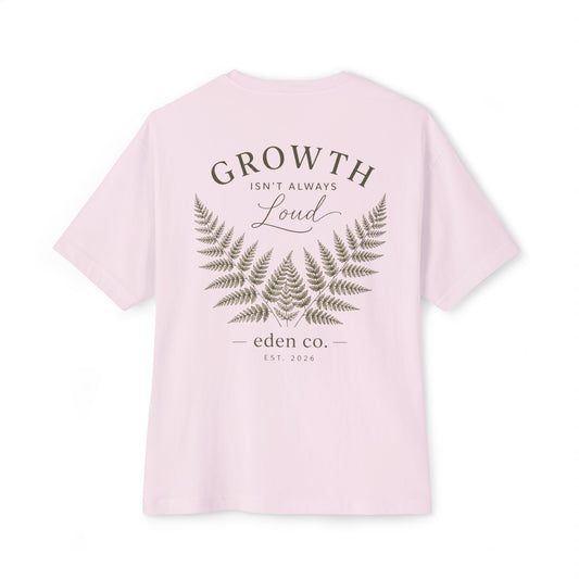 Vintage Fern Tee - Growth Isn't Always Loud