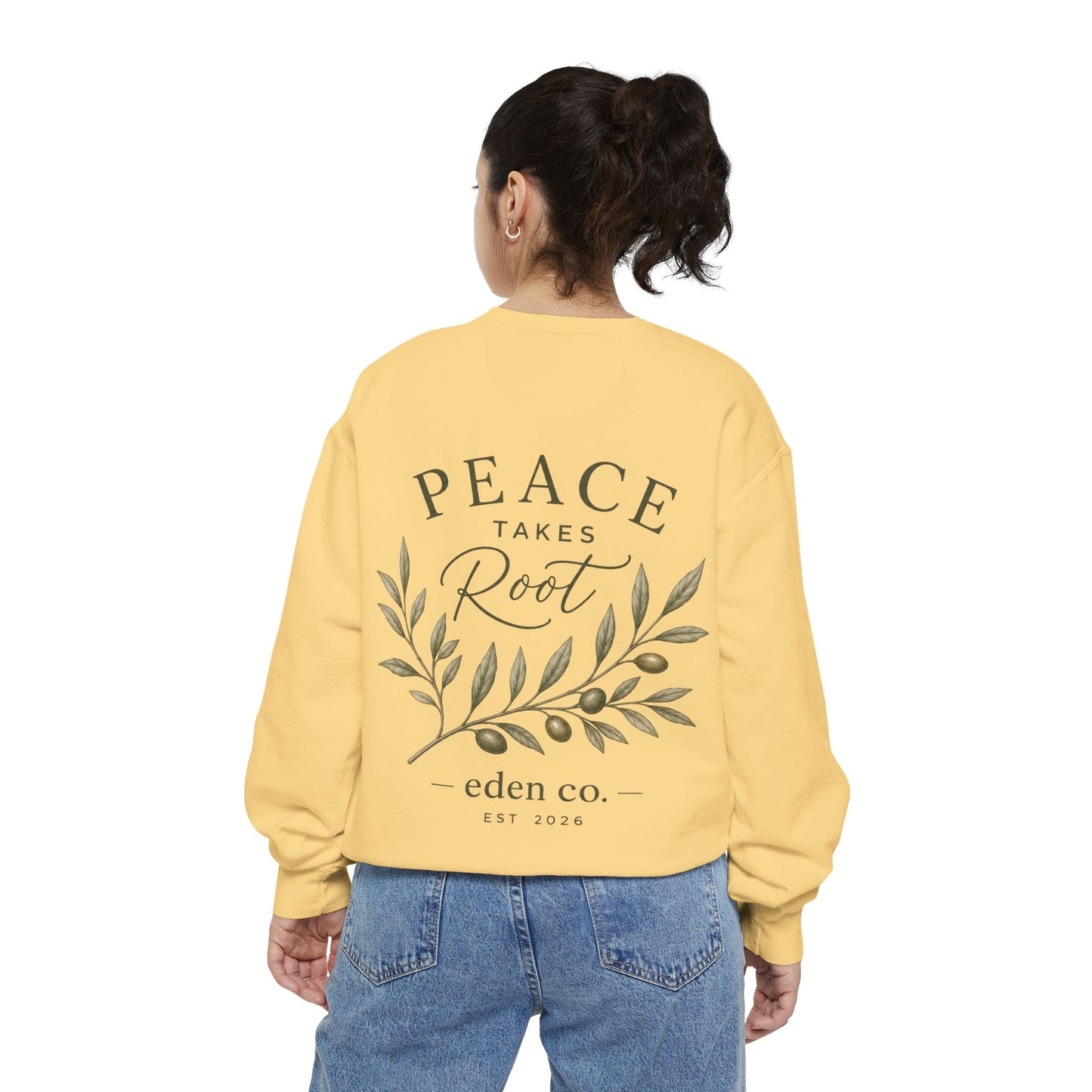 Vintage Olive Branch - Peace Takes Root