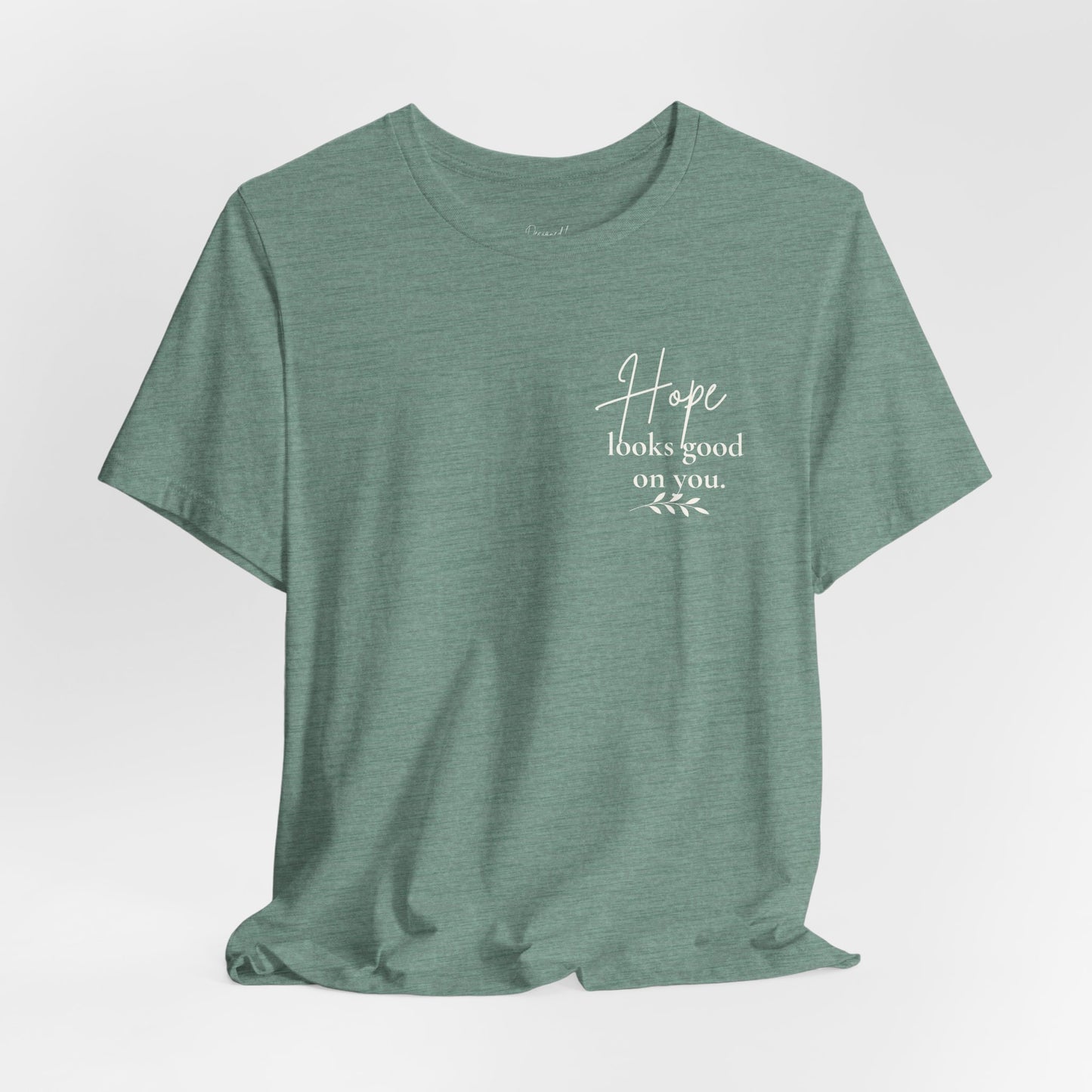 Hope Floral Tee — Hope looks good on you