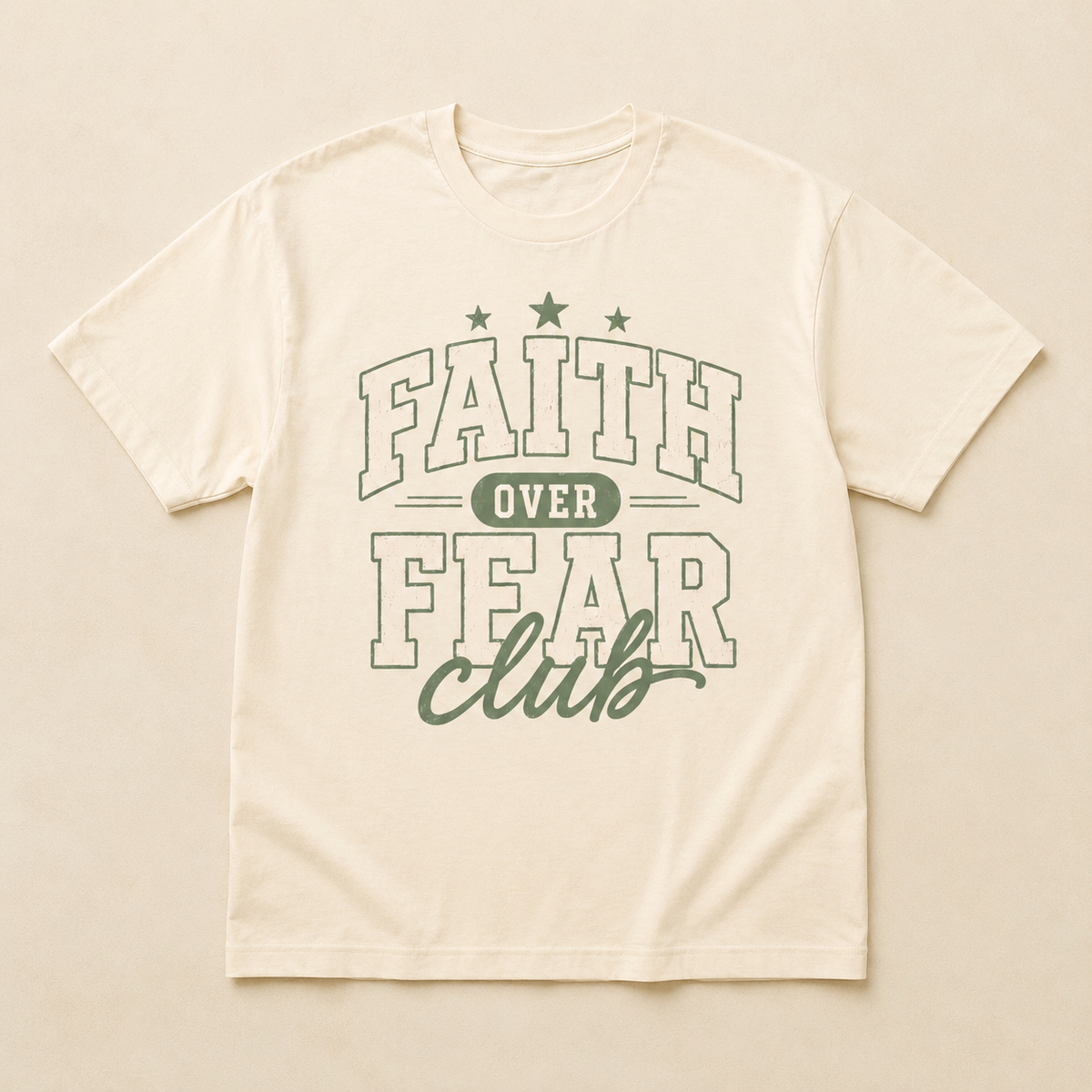 Faith Over Fear Club Comfort Tee