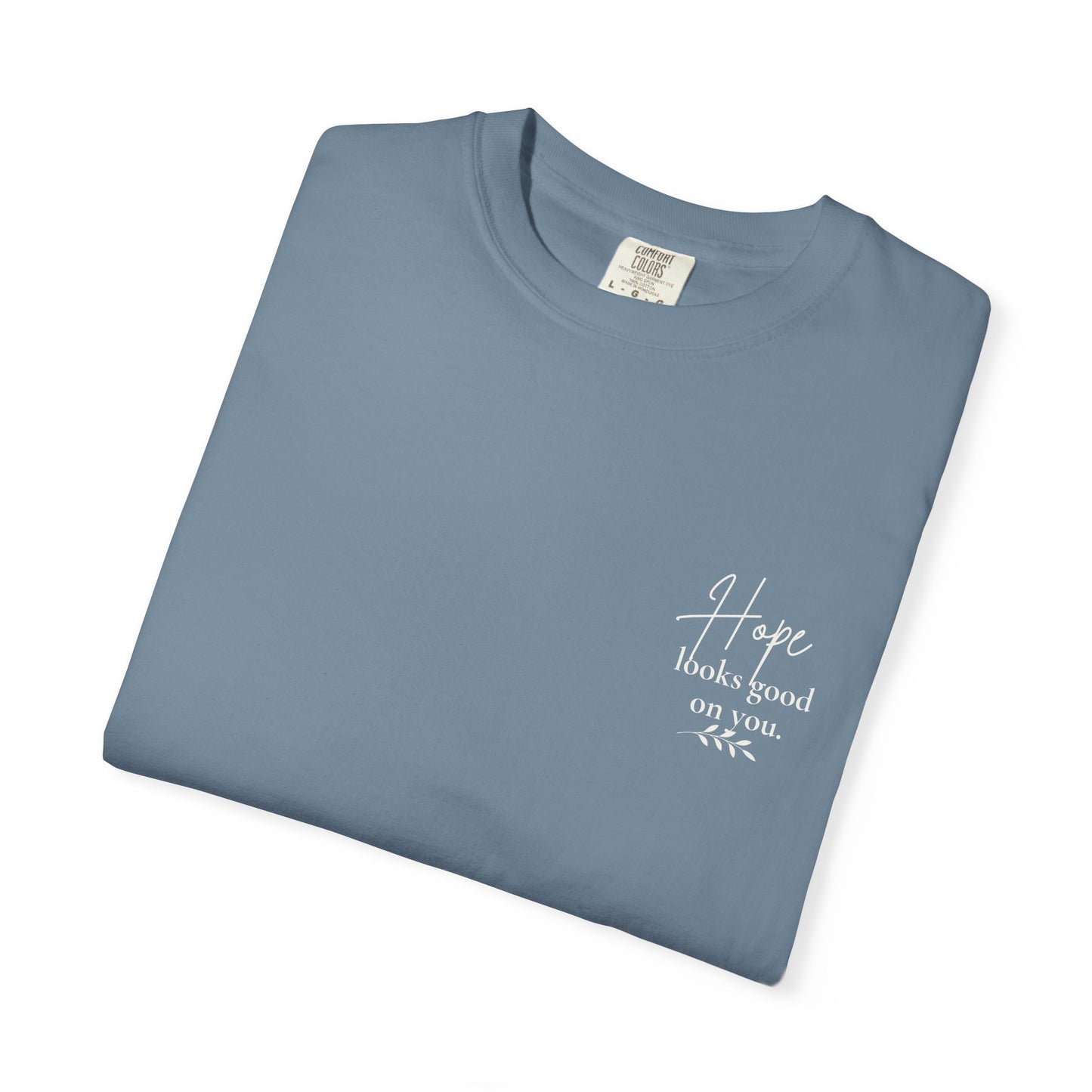 Hope Floral Tee- Hope looks good on you.