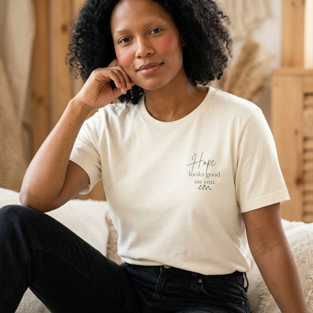 Hope Floral Tee — Hope Looks Good On You