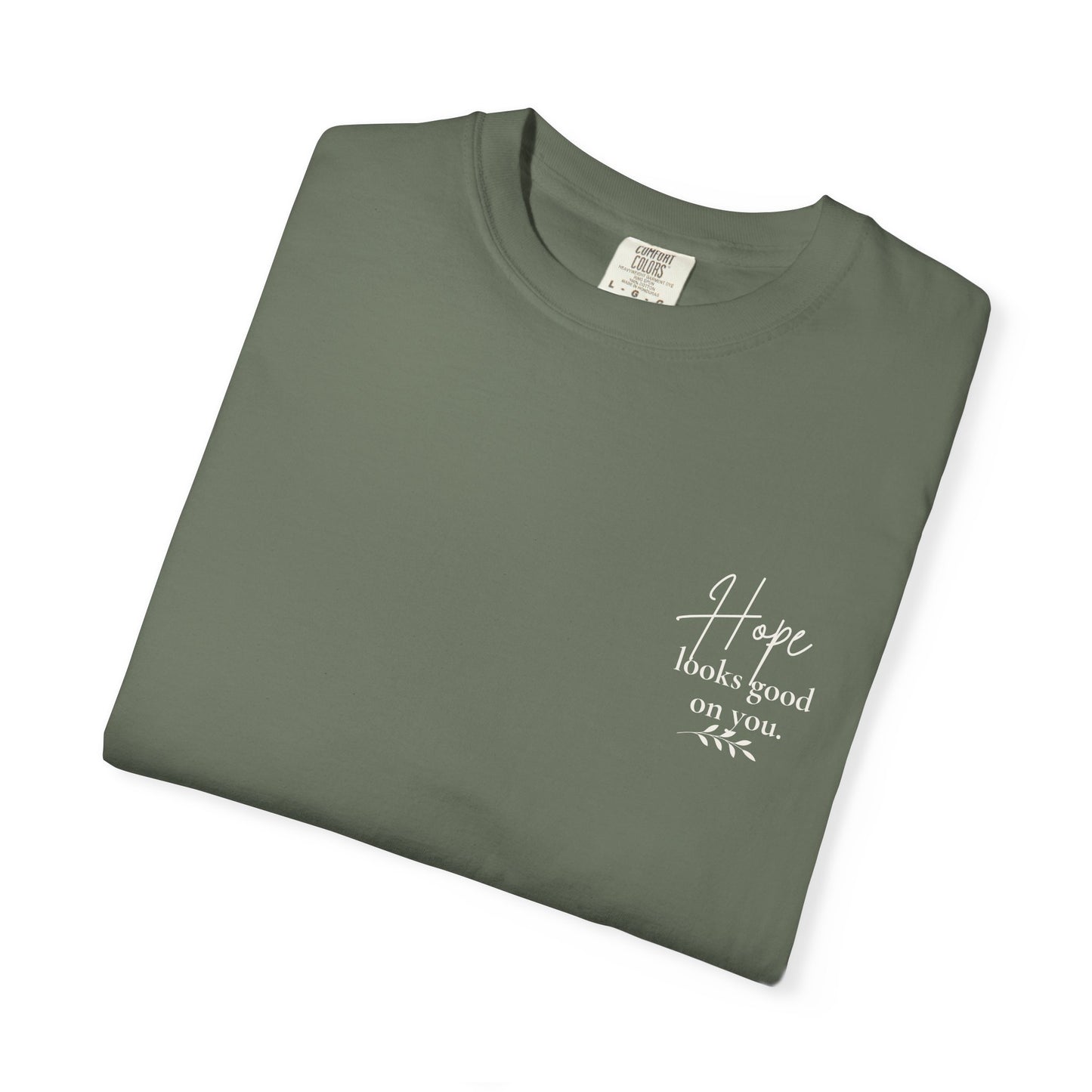 Hope Floral Tee- Hope looks good on you.