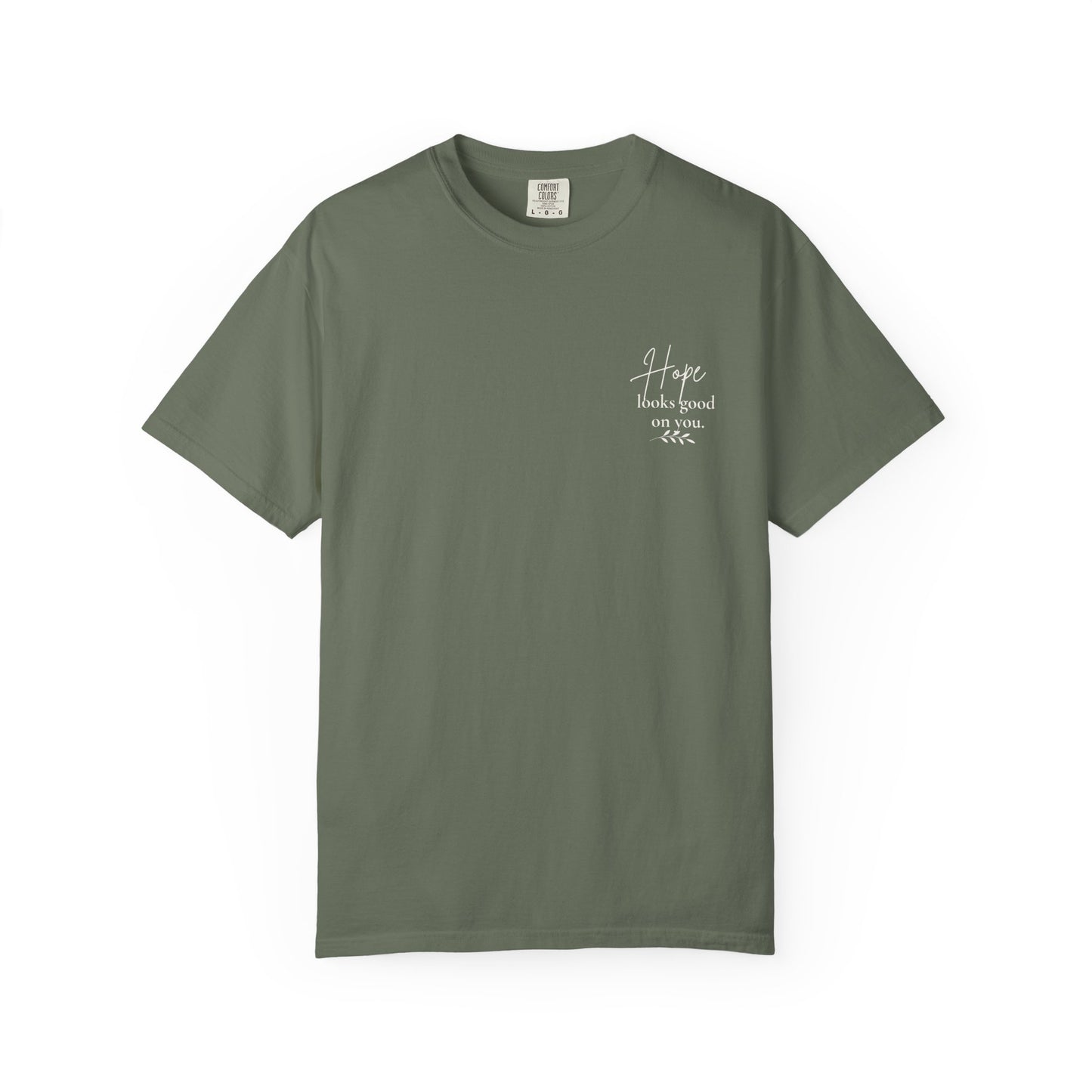 Hope Floral Tee- Hope looks good on you.