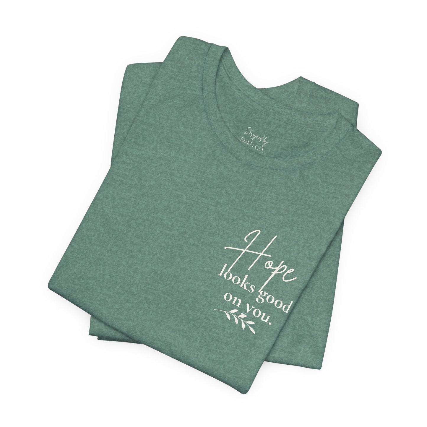 Hope Floral Tee — Hope looks good on you