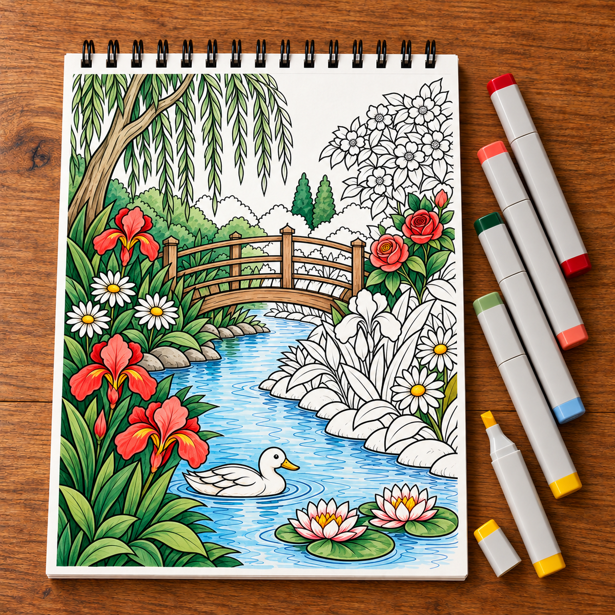 What You Love Will Grow - Devotional Coloring Book