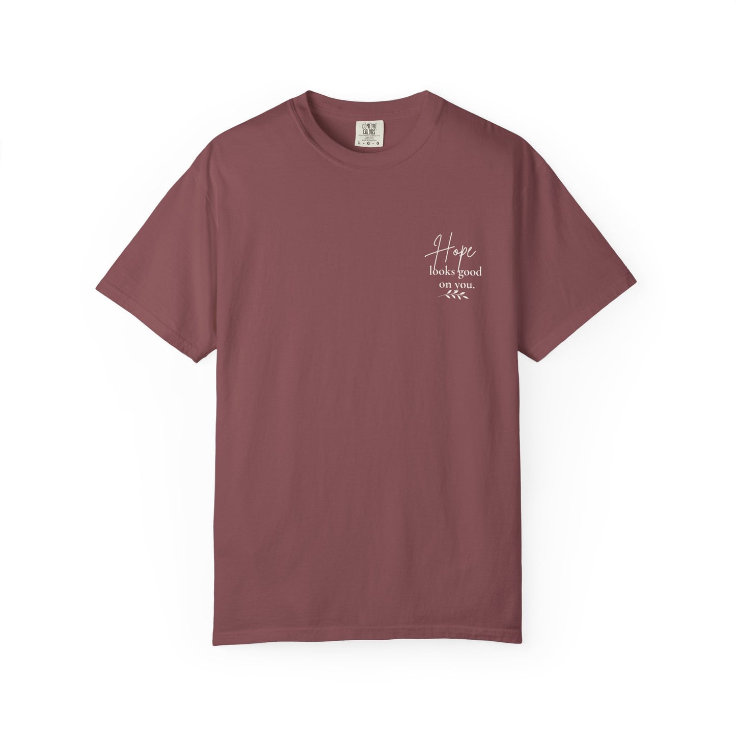 Hope Floral Tee- Hope looks good on you.