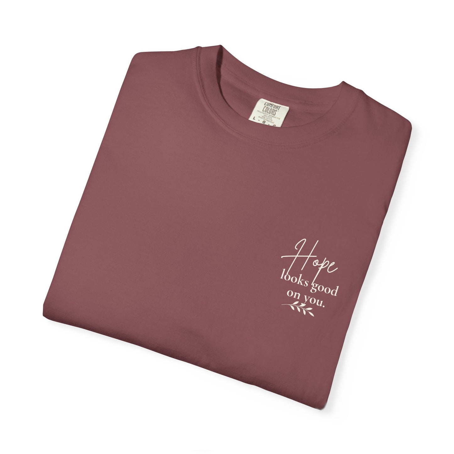 Hope Floral Tee- Hope looks good on you.