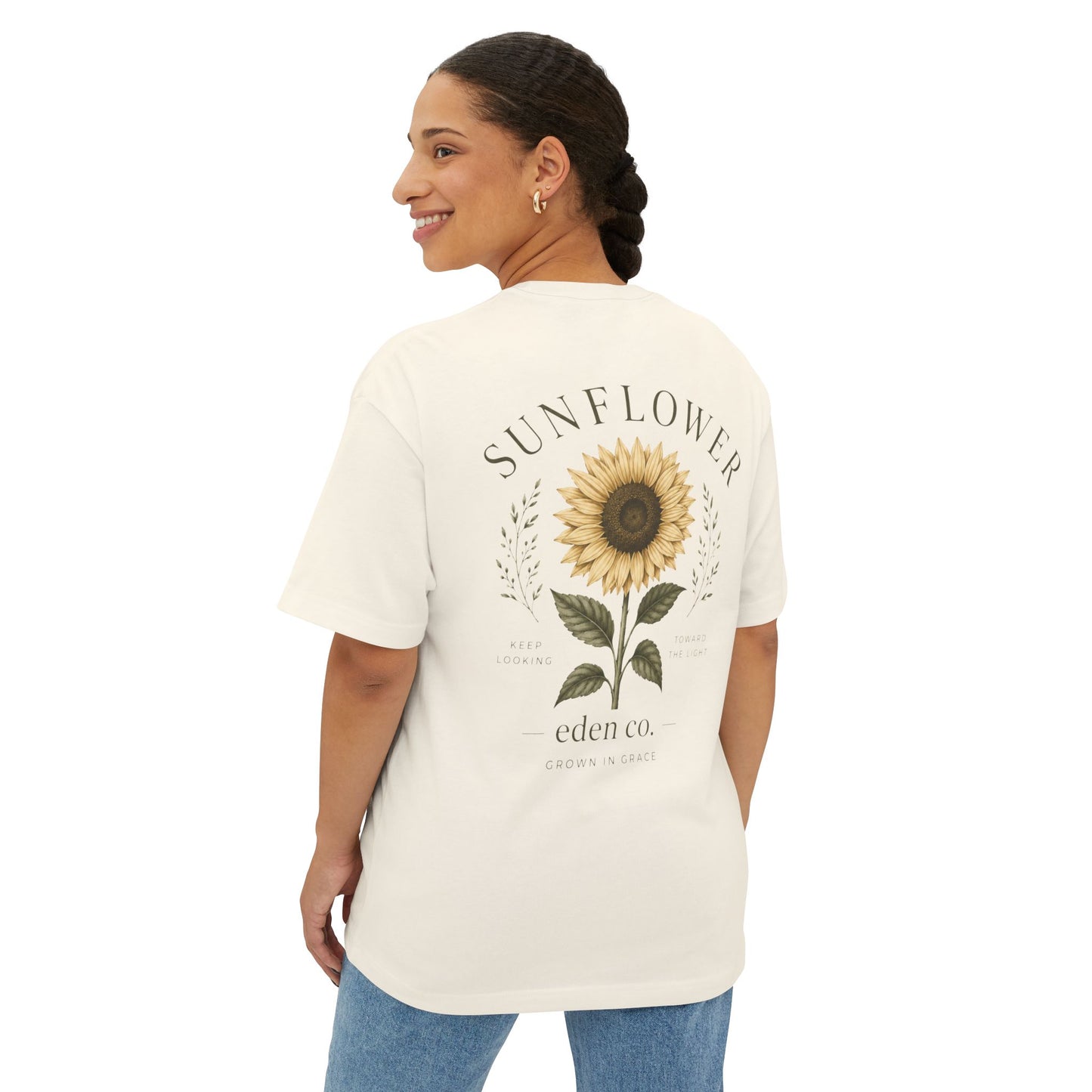Sunflower Tee - Keep Looking Toward the Light
