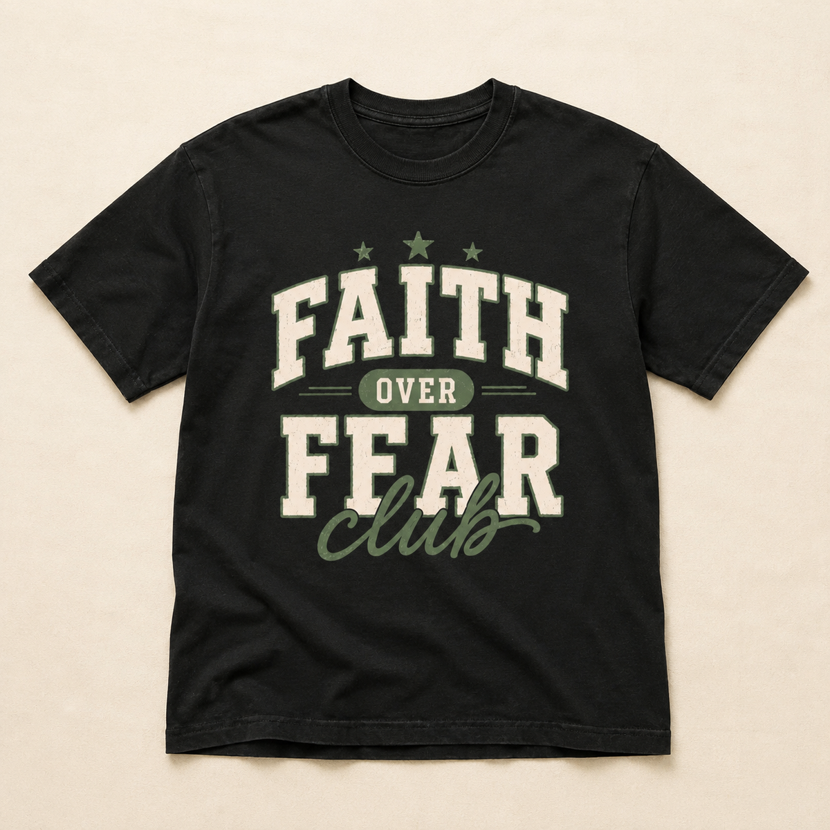 Faith Over Fear Club Comfort Tee